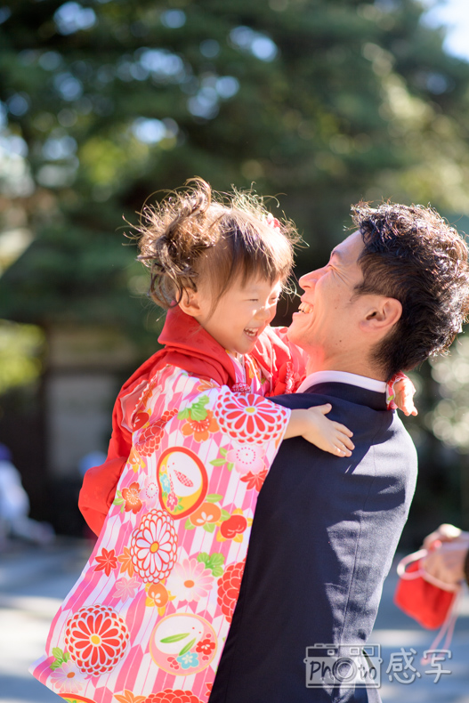 鶴岡八幡宮　七五三　出張撮影　３歳　女の子