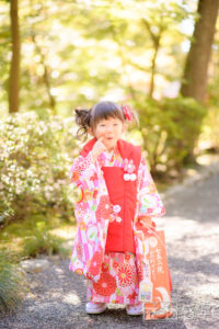 鶴岡八幡宮　七五三　出張撮影　３歳　女の子