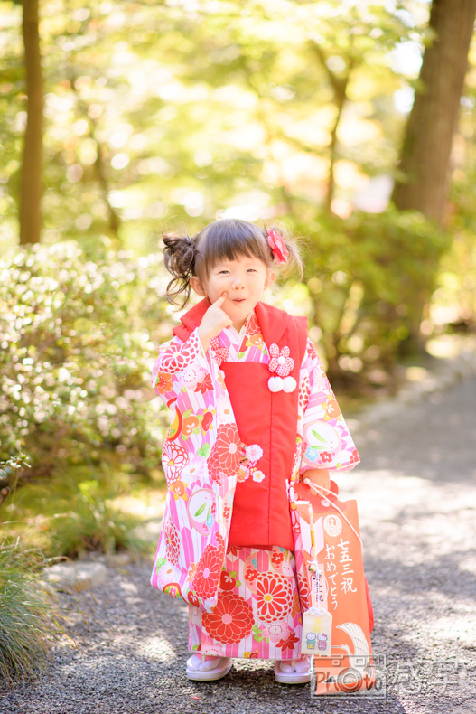 鶴岡八幡宮　七五三　出張撮影　３歳　女の子