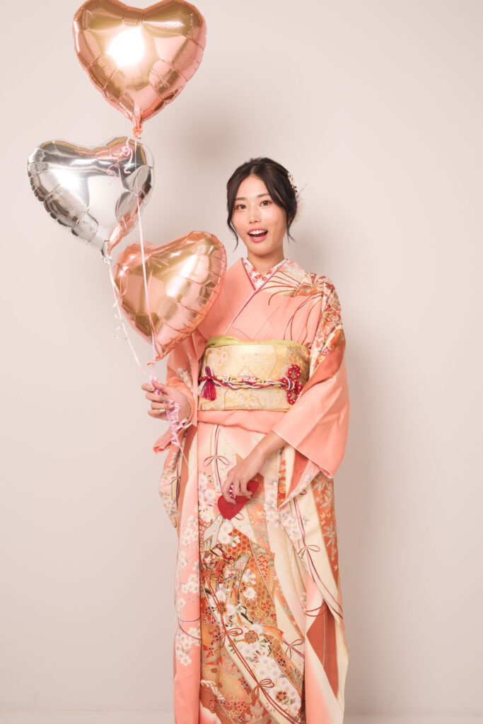 成人式　セルフフォト　二十歳の集い　写真