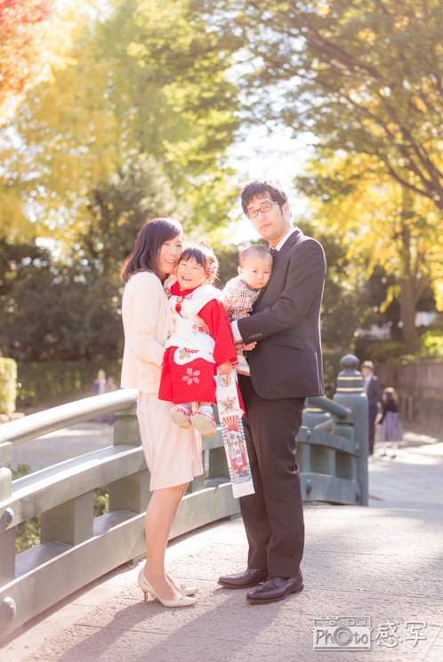 根津神社 七五三の出張撮影