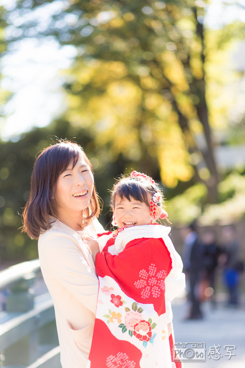 根津神社 七五三の出張撮影