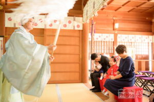 六所神社　七五三　修祓