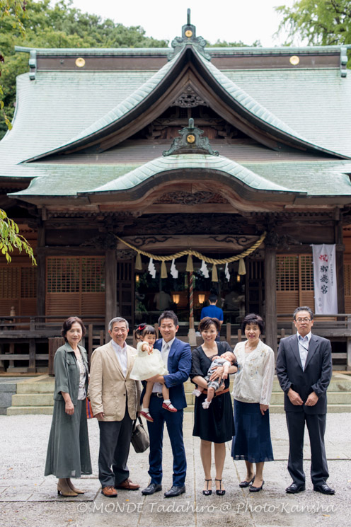 師岡熊野神社へお宮参りの出張撮影