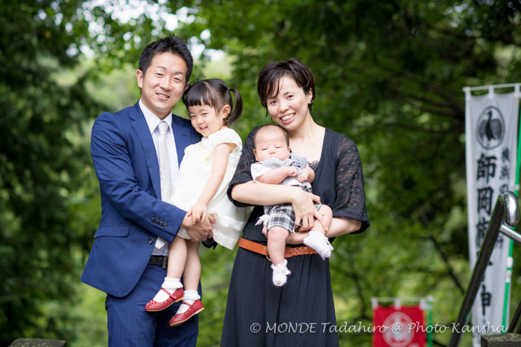 師岡熊野神社へお宮参りの出張撮影