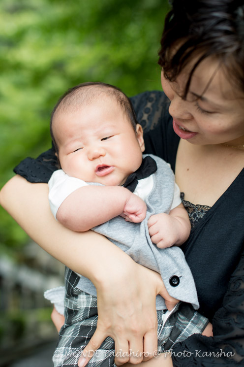 師岡熊野神社へお宮参りの出張撮影