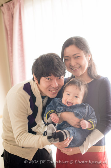 ハーフイヤーバースディフォトの出張撮影