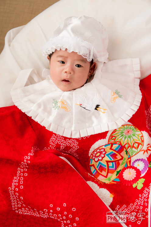初お宮参りの写真　稲毛浅間神社　出張撮影　７５３　写真