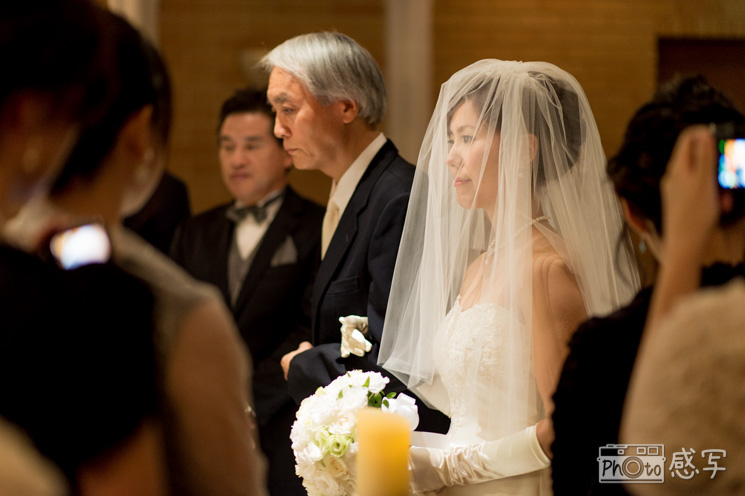 結婚式の写真