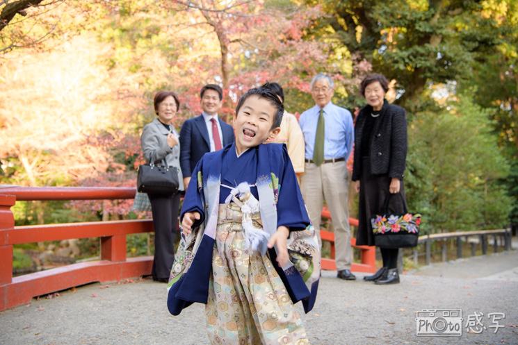 七五三　５歳　男の子　鶴岡八幡宮