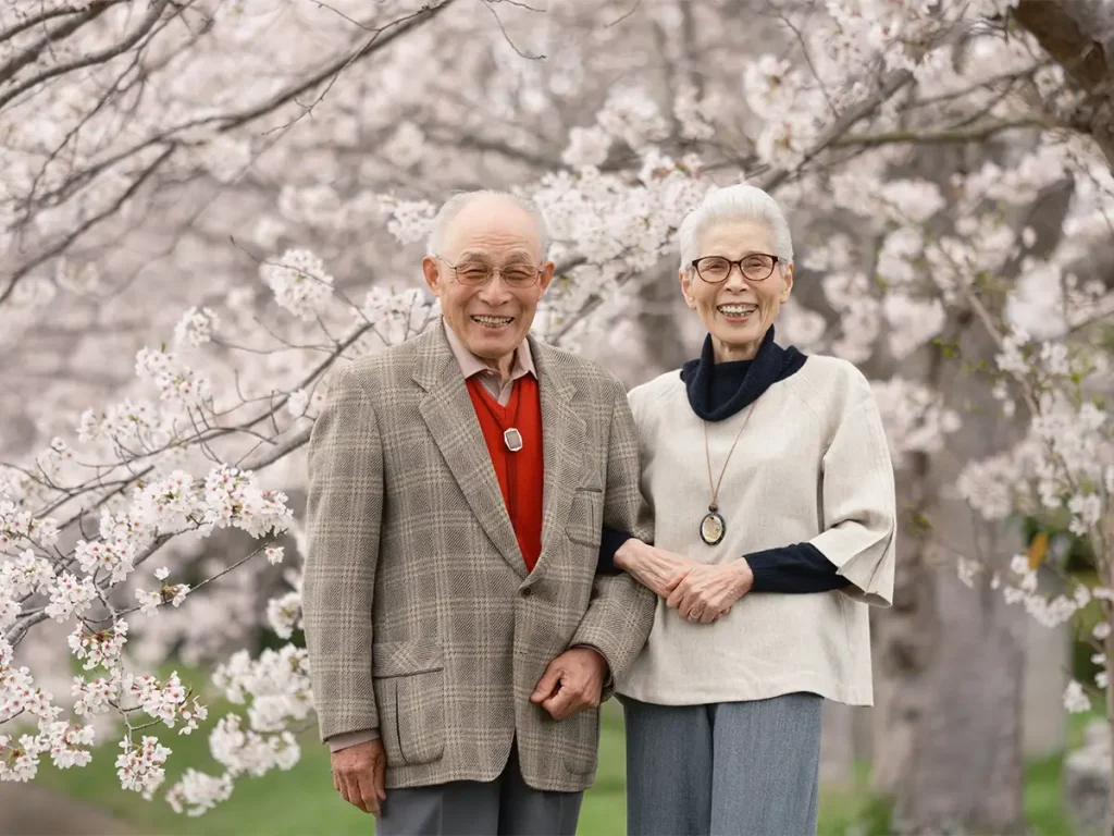 夫婦の写真