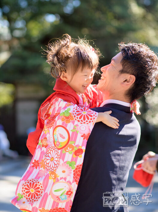 鶴岡八幡宮　七五三　出張撮影　３歳　女の子